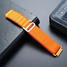 Pulseira De Nylon Para Galaxy Watch 7 6 5 4 40mm 44mm Clássico/Ativo/Gear S3 Frontier 20mm 22mm Esportiva Amazfit GTS 3