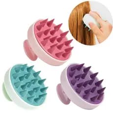 Escova De Lavagem De Cabelo De Silicone Ajuda A Reduzir Quebra E Promove O Crescimento