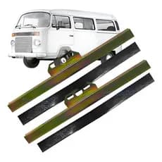 Par Suporte Do Vidro Da Porta Dianteira Kombi 75 A 2013