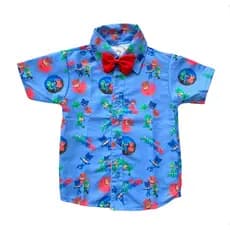 Camisa PJ MASK Estampada Temática: Diversão para Festa Infantil