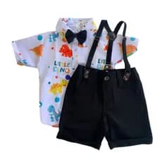 Conjunto dino baby menino infantil temático