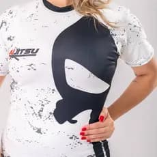 Rash Guard Profissional NoGi Jiu-Jítsu | Manga Curta | Compressão e Secagem Rápida