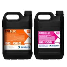 Kit Carbloc Descarbonizante  5L + Maxiclean Abrilhantador 5L - Prudem Química
