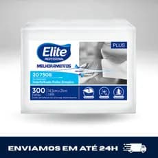 Guardanapo Interfolhado Plus  Folha Simples 300 Unidades