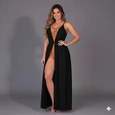 saida de praia longa suplecs verao 2025 femina vestido longo trasparente luxu vip elegante e moderno ideal para praia pi