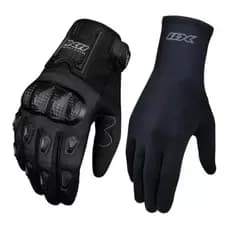 Kit Luva X11 Blackout 2 Mais Luva Thermic Segunda Pele
