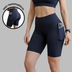 Shorts Feminino Compressão Zero transparência Bermuda Feminina Academia Corrida Crossfit Short treino