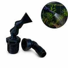 Locline 1/4 Aquário com Adaptador 1/2 Bico Pato Fluxo Direcionável ABS