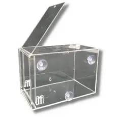 Armadilha Nano Em Acrílico 18x10x12cm Para Peixes Saudáveis!