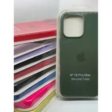 Capa silicone para iphone 16pro, iPhone 16 pro Max, iPhone 16plus e iPhone 15 pro Max