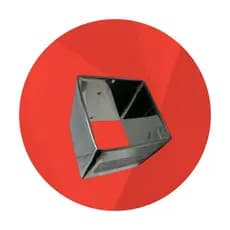 Cortador Quadrado P / Bolos, brownie, biscoito 5x5x5
