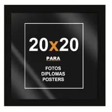 Kit 5 Quadros Parede 20x20 Com Vidro Ou Acetato Acabamento Perfeito Suporte Para Mesa GRAVATA Alta Q