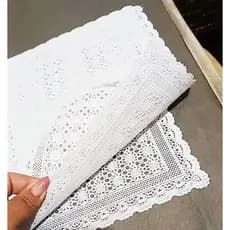 kit 3 Uni Toalhas De Geladeira Rendada Destacável