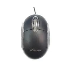 Mouse Óptico Usb Com Fio Xtrad Xt-610 - Preto