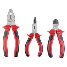 Kit:  Alicate Universal 6"  Alicate de Corte 6"  Alicate de Bico 6"  yt02