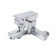 Torneira Monocomando para Banheira – Água Quente e Fria, Design Moderno em Acabamento Cromado