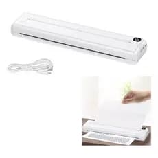 Impressora Termica A4 Portatil Bluetooth App Celular Recarregavel Usb Maxbom