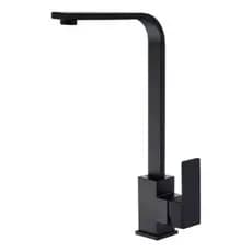Torneira Gourmet Monocomando Slim L Inox Preta