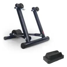Suporte de Treino Rolo para Bicicleta Em Casa True Sports Com Base De Apoio Roda Dianteira