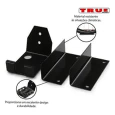 2 Suportes de Parede Para Bike Mountain Bicicleta Speed Reforçado Até 60KG
