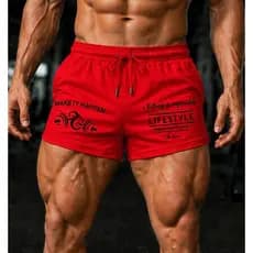 Short Curto Masculino Dry Fit Academia Fitness Musculação Treino Com Bolsos Confortável COD783