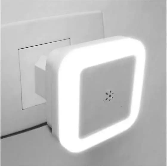 2 Und Abajur Led Tomada Sensor Luminosidade Iluminacao Noturna Quarto Crianca Bebe Lampada Berço