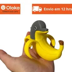 Bananito Dolfinito Brinquedo Articulado Infantil – Material Importado PLA  Pequeno e Grande