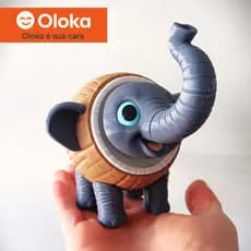 CocoFanto Elefanto Meme Divertido | Brinquedo Criativo 3D   | Decoração e Presente Engraçado
