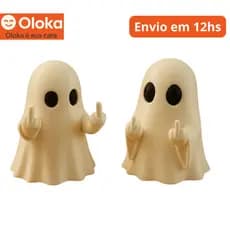 Fantasma Sarcástico Decoração Criativa
