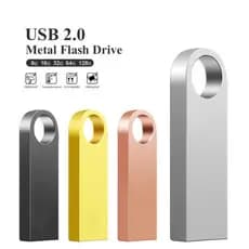 Personalizar Logotipo Pendrive USB 1GB 2GB 4GB 8GB 16GB 32GB 64GB 128GB Flash Drive Metal U Disk 2.0