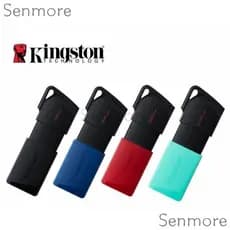Kingston Pendrive 32GB 64GB 128GB 256GB Datatraveler Exodia M DTXM USB 3.2 Com Tampa Móvel Flashdrive