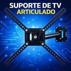 Suporte Articulado de Parede para TV 32” a 55” LCD/LED/OLED/QLED/Plasma