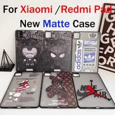 Para Redmi Pad 2 11.0 2025 se 8.7 11 Novo Caso Fosco Xiaomi 5 Pro 6 7 Tendência Marvel Moldura Tablet Embalagem