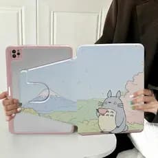 Para Redmi Pad 2 Pad2 11.0'' 2025 SE 8.7'' Despertar automático do sono 360° Capa Giratória De Acrílico Fofa De Desenho