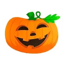 Halloween EVA Abóbora 44x34cm — Enfeite de Parede Divertido para Festa, Escola e Casa