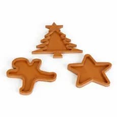 Kit Petisqueiras Natal/Réveillon - Ideal para Frios, Doces e Entradas na Ceia