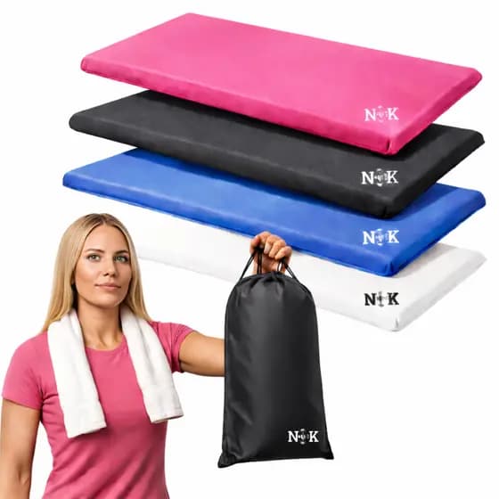 Colchonete Academia 90x45cmx3cm Com Bolsa de Transporte D23 Super Confortável Facil Transporte