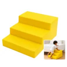 Escada De Espuma Infantil Pet Subir Na Cama Apoio Seguro