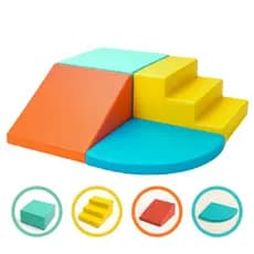 Circuito Sensorial 4 Pçs Playground Infantil Desenvolvimento