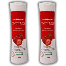 Kit 2 Sabonetes Intimo Morango BioInnova 200 ml