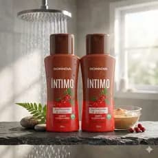 Kit 2 Sabonete Íntimo Líquido Feminino Barbatimão e Aroeira BioInnova 200ml