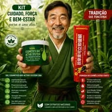 Kit Relaxante Muscular Gel Bio Active System 250g + Pomada do Chinês Extra Forte 150g Bioinnova Alívio e Bem-Estar