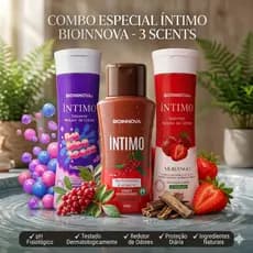 Combo 3 Sabonetes Íntimos Barbatimão e Aroeira, Morango e Bubbaloom Leve Mais Pague Menos