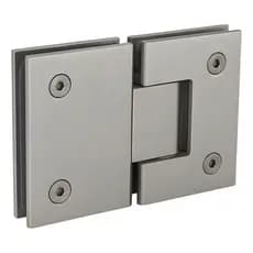 Dobradiça 1010 De Aço Inox Escovado Porta De Vidro Banheiro 180 grus vidro/vidro resistente automatica