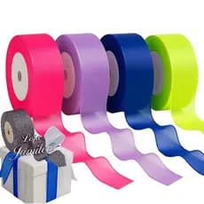 fita de organza, decoração, presentes, laços, artesanato, embalagens, 38mm, N9
