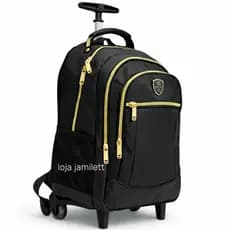 Mochila Feminino com Rodinha– Perfeita para Escola ou Universidade