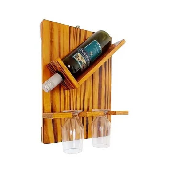 Adega Madeira Para Vinho 1 Garrafa Em pinus linha premium quality