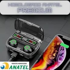Fone de Ouvido Bluetooth Premium MODERNO HOMOLOGADO ANATEL COMPATIVEL COM TODOS OS CELULARES