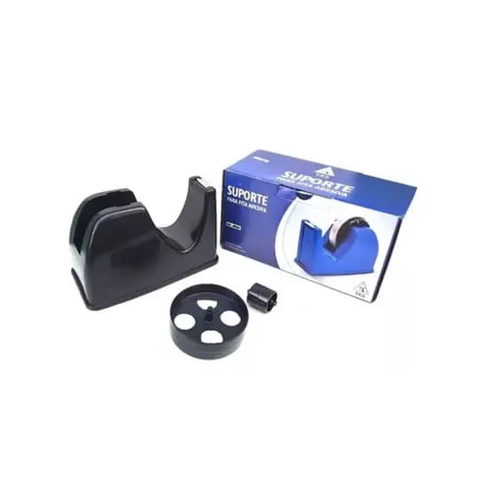 Suporte Porta Durex De Mesa Médio Resistente Fita Adesiva