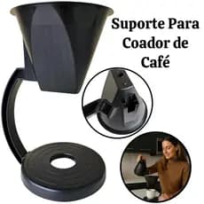 Cafeteira Manual Suporte Coador Filtro Café Chá Reutilizável